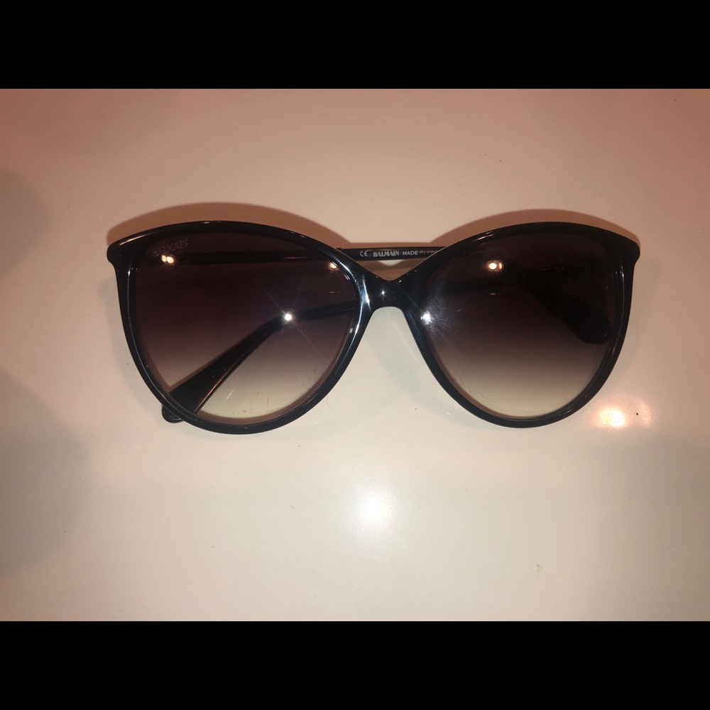 Balmain sunglasses.